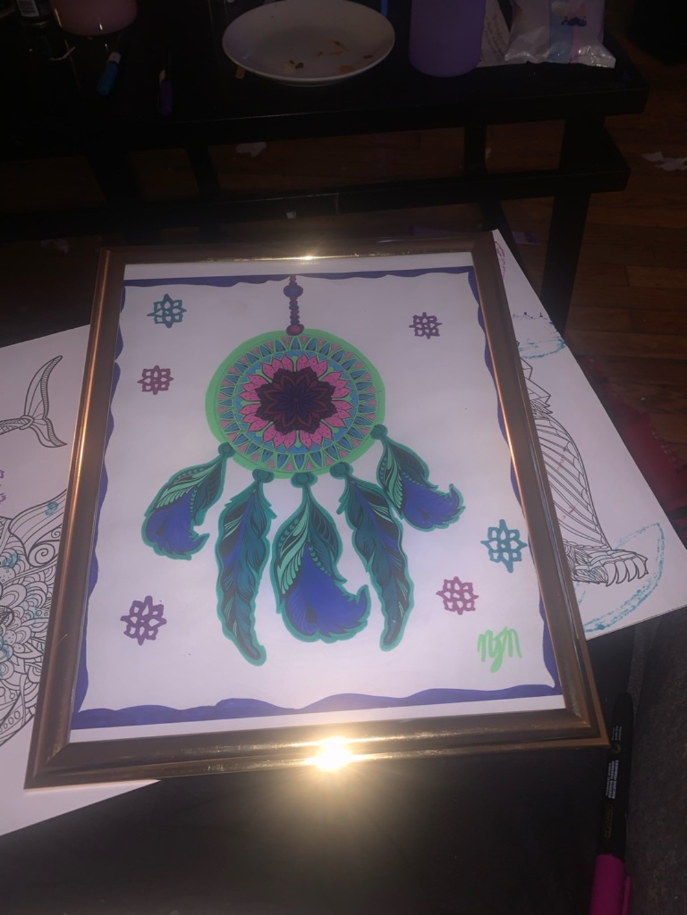 Custom art drawing all handmade - Picture 5 of 7